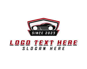 Sports Car - Racing Car Detailing logo design