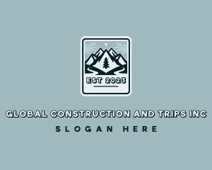 Mountaineer - Travel Mountain Wilderness logo design