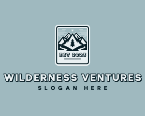 Travel Mountain Wilderness logo design