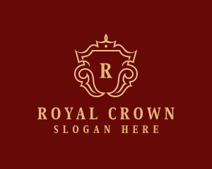 Royal Shield Monarchy logo design