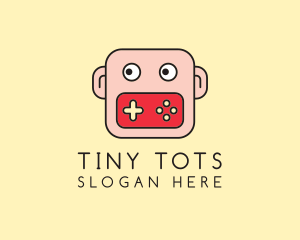 Toddler - Controller Toddler Gaming logo design