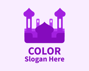 Purple Muslim Temple  Logo