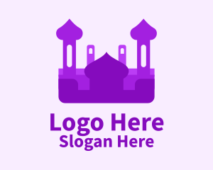 Purple Muslim Temple  Logo