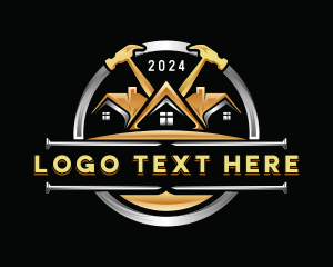Property Developer - Hammer Roofing Renovation logo design