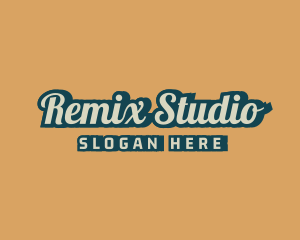 Retro Fashion Studio logo design