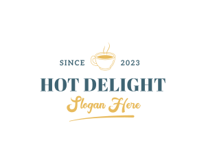 Premier Hot Coffee logo design