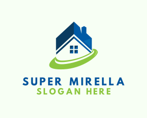 Subdivision - Real Estate House logo design