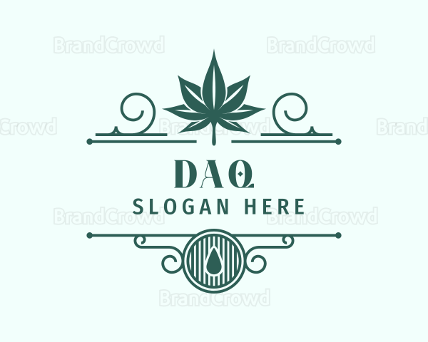 Cannabis Leaf Marijuana Logo