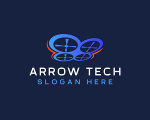 Drone Tech Photography logo design