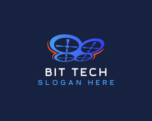 Drone Tech Photography logo design