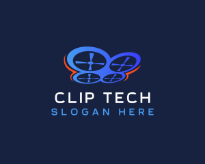 Drone Tech Photography logo design