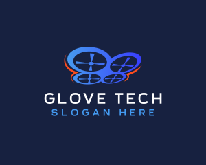 Drone Tech Photography logo design