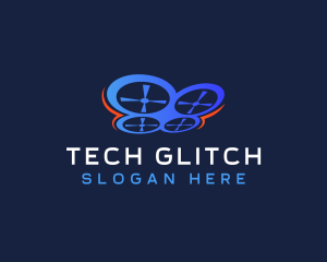 Drone Tech Photography logo design