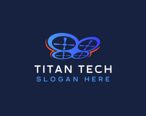 Drone Tech Photography logo design