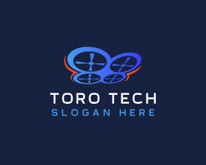 Drone Tech Photography logo design