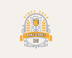 Malt Beer Brewery logo design