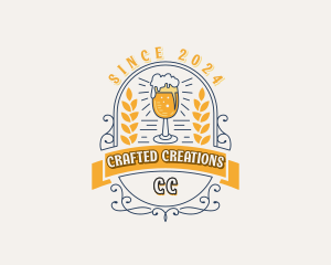 Malt Beer Brewery logo design