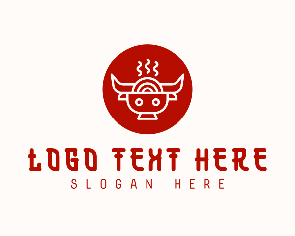 Gourmet - Oriental Beef Noodles logo design