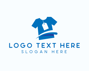Laundry - Shirt Clothing Tag logo design