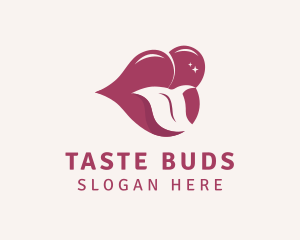 Tongue - Adult Sexy Lips logo design