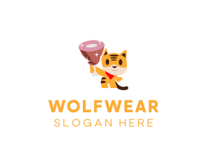 Pet - Feline Cat Ham logo design