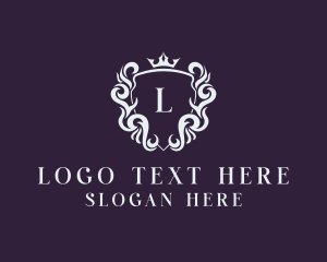 Boutique - Regal Royalty Shield logo design