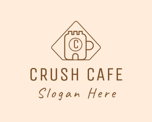 Castle Mug Cafe logo design