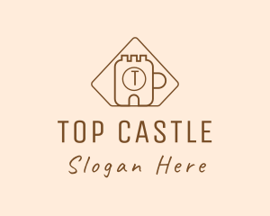 Castle Mug Cafe logo design
