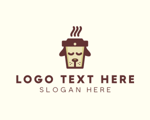 Mug - Dog Coffee Cup logo design