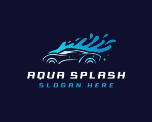 Splash - Car Washing Splash logo design