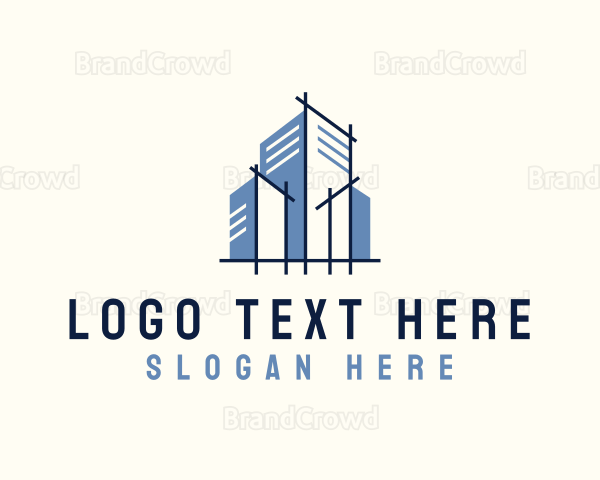 Building Contractor Architecture Logo