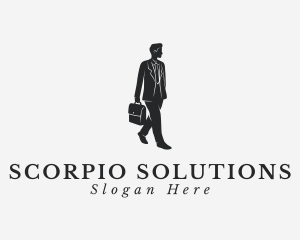 Professional Businessman Employee logo design