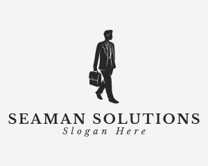 Professional Businessman Employee logo design