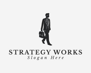 Professional Businessman Employee logo design