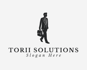 Professional Businessman Employee logo design