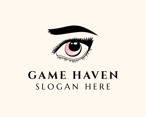 Makeup Artist - Eyebrow & Eyelash Makeup logo design