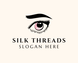 Eyebrow & Eyelash Makeup logo design