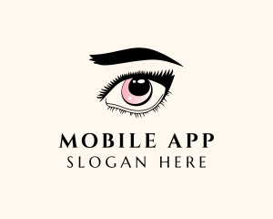 Cosmetic Surgeon - Eyebrow & Eyelash Makeup logo design