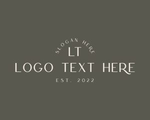 Typography - Classy Restaurant Bar logo design