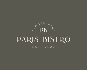 Classy Restaurant Bar logo design