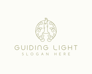 Candle Light Spa logo design