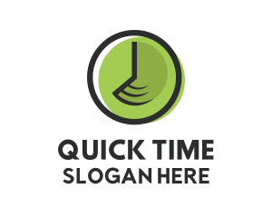 Minute - Fast Time Clock logo design