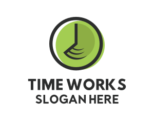 Time - Fast Time Clock logo design