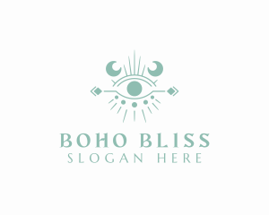 Boho - Cosmic Boho Eye logo design