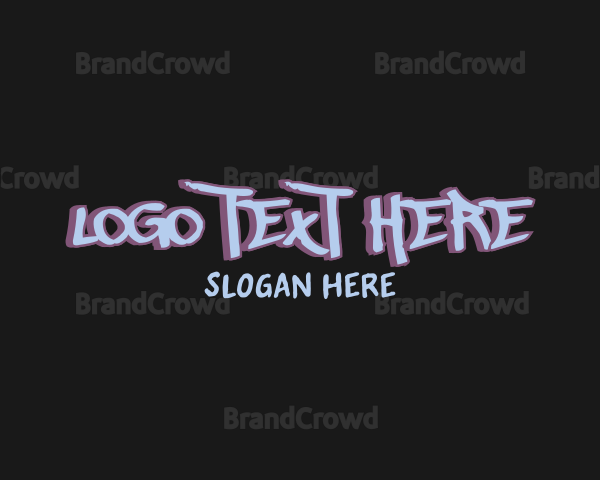 Generic Graffiti Wordmark Logo