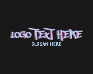 Smudge - Generic Graffiti Wordmark logo design