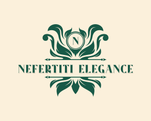 Floral Leaf Garden logo design