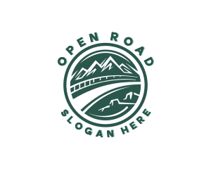 Mountain Road Travel logo design