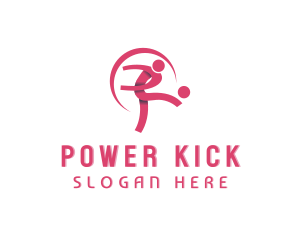 Kick - Soccer Athlete Tournament logo design