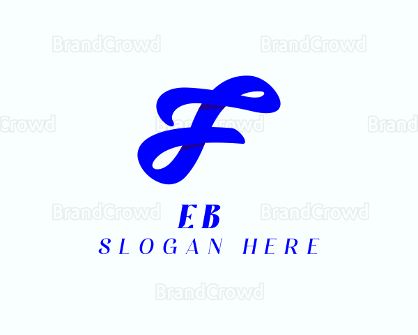 Stylish Boutique Letter F Logo